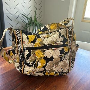 Vera Bradley cross body bag medium dogwood printed spring retired print